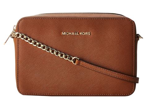 michael kors damen jet set lg ew crossbody umhängetasche|jet set logo crossbody bag.